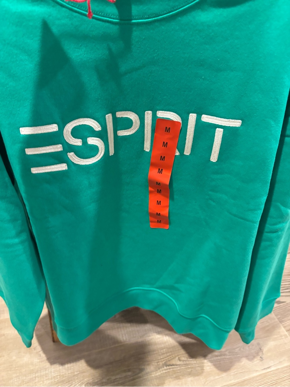 Costco's Viral Esprit Women's Green Crewneck Sweatshirt - Size Medium NWT - Picture 2 of 6